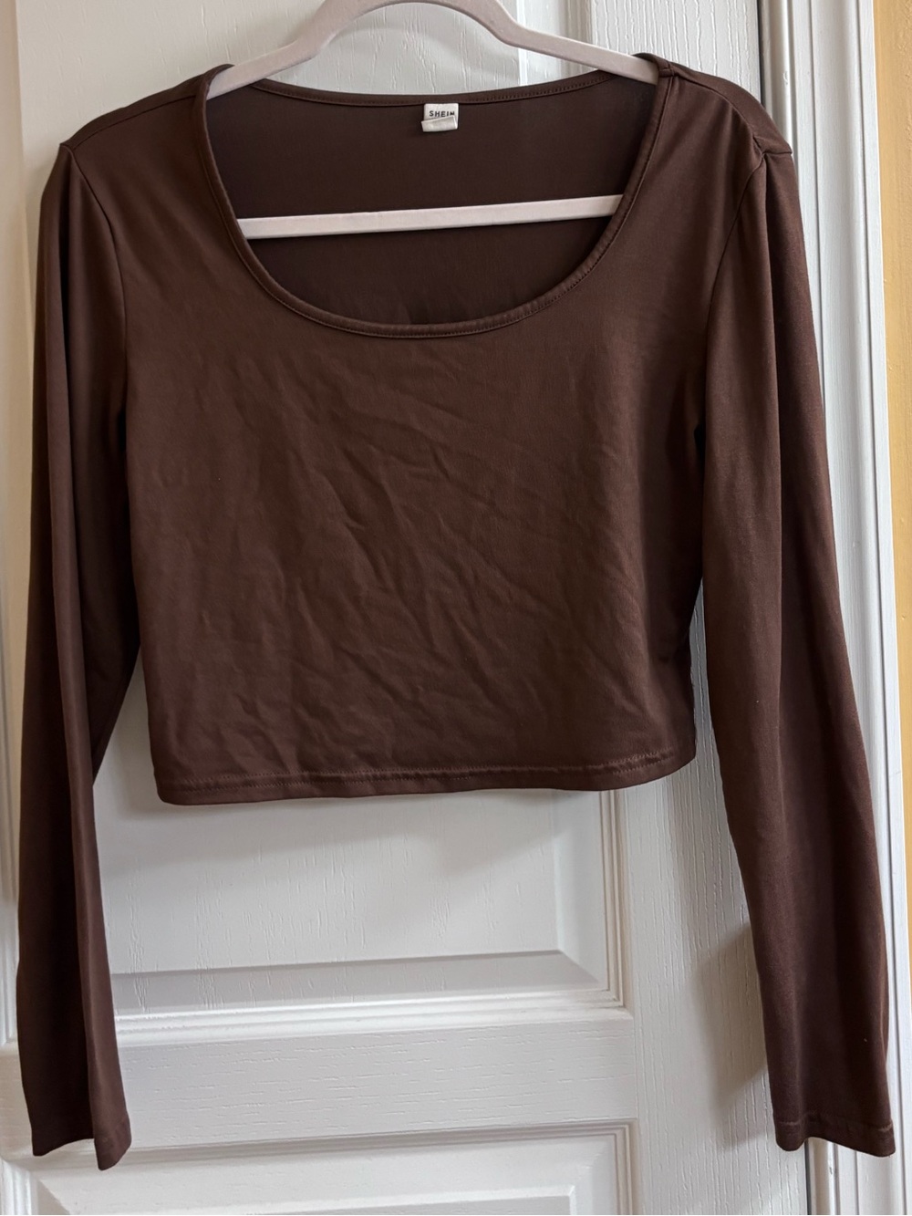 Brown Crop Top